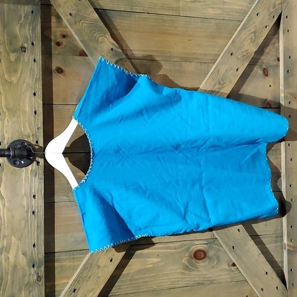 MEXICAN ARTISAN TOP HAND  EMBROIDERED - Picture 6 of 6